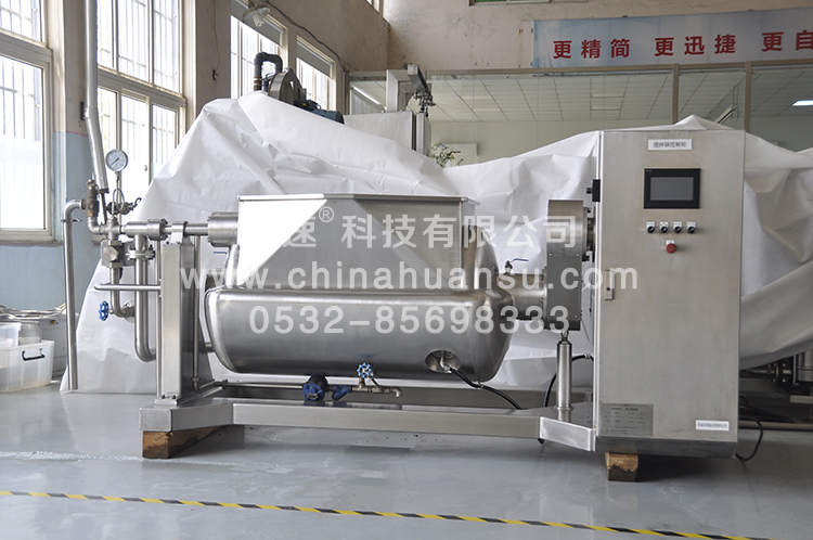 環(huán)速智能攪拌鍋WZJ-500可傾式攪拌鍋、人體高度配置       環(huán)速科技